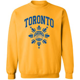 Toronto with Sun and Stars Unisex Crewneck Pullover Sweatshirt